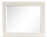 Magnussen Furniture Lola Bay Landscape Mirror in Seagull White image