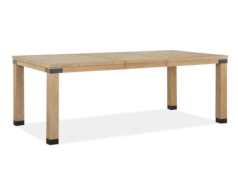 Magnussen Furniture Madison Heights Rectangular Dining Table in Weathered Fawn