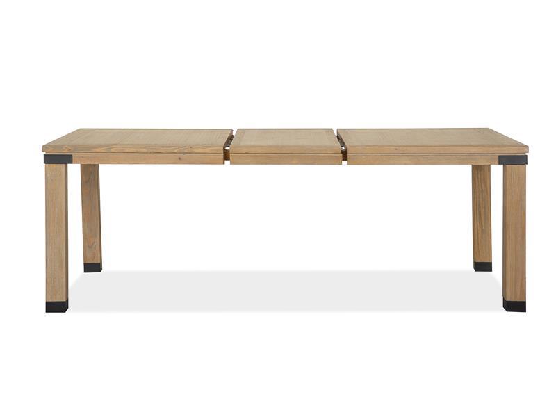 Magnussen Furniture Madison Heights Rectangular Dining Table in Weathered Fawn