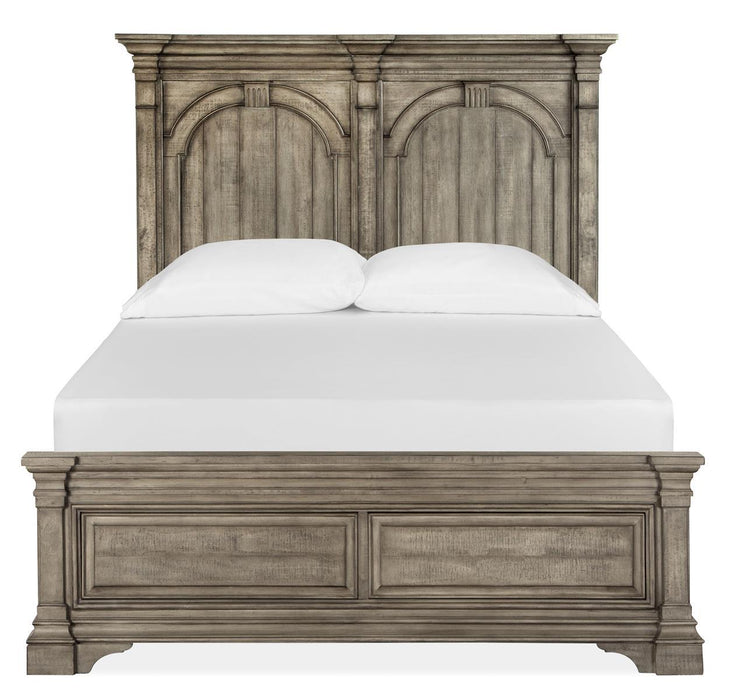 Magnussen Furniture Milford Creek California King Panel Bed in Lark Brown