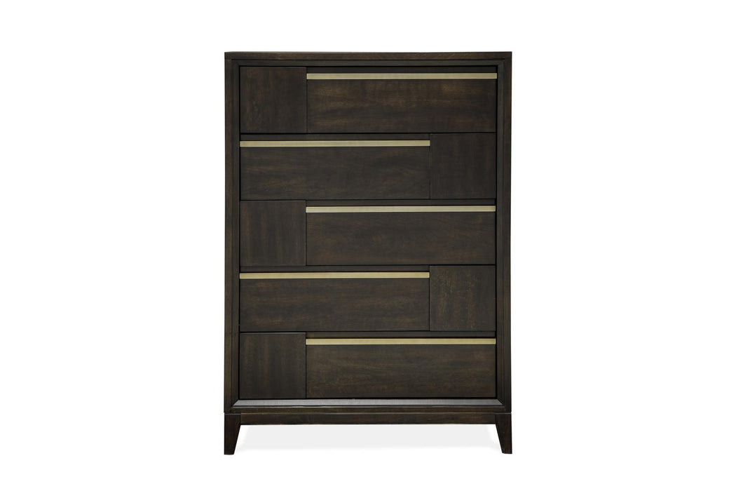 Magnussen Furniture Modern Geometry Chest in French Roast image