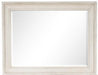 Magnussen Furniture Newport Landscape Mirror in Alabaster image