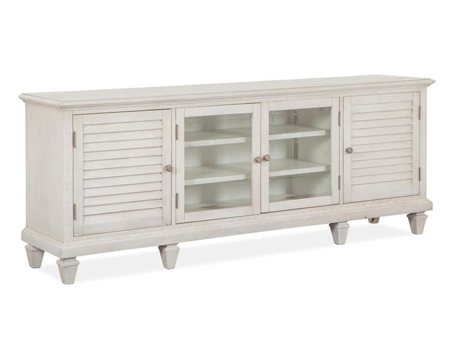 Magnussen Furniture Newport Large Console in Alabaster