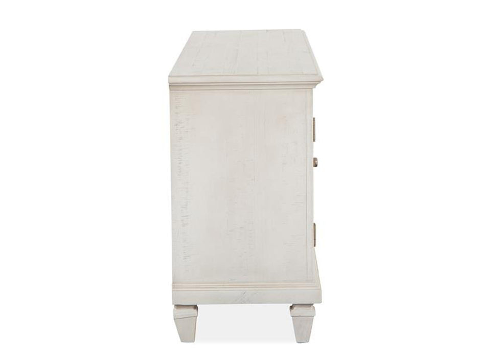 Magnussen Furniture Newport Large Console in Alabaster