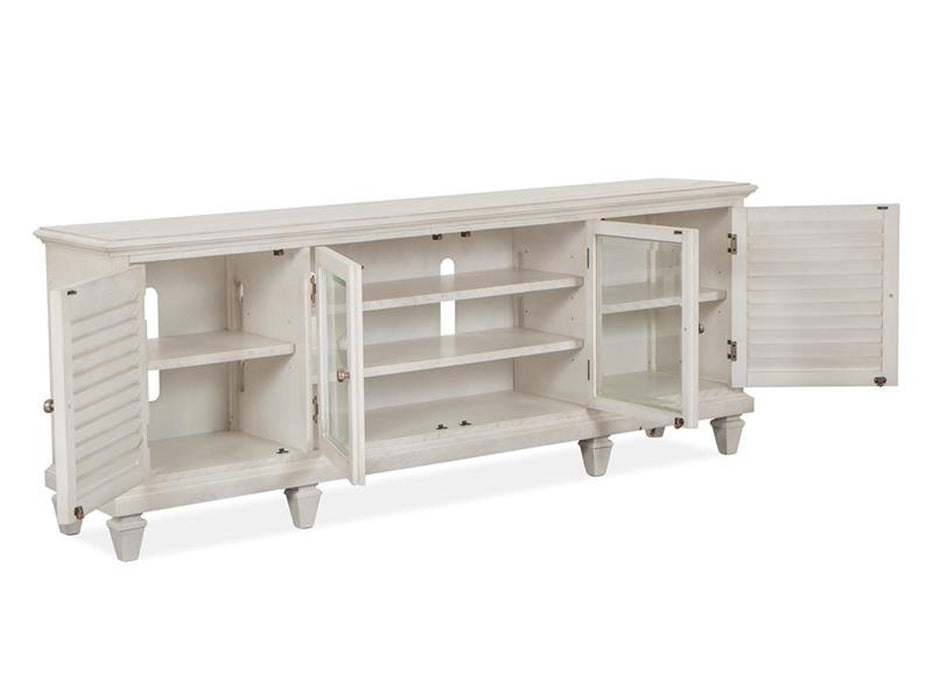 Magnussen Furniture Newport Large Console in Alabaster