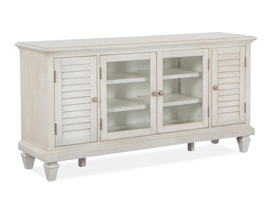 Magnussen Furniture Newport Small Console in Alabaster