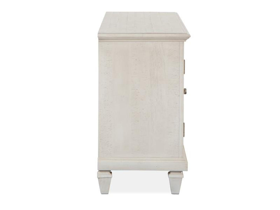 Magnussen Furniture Newport Small Console in Alabaster