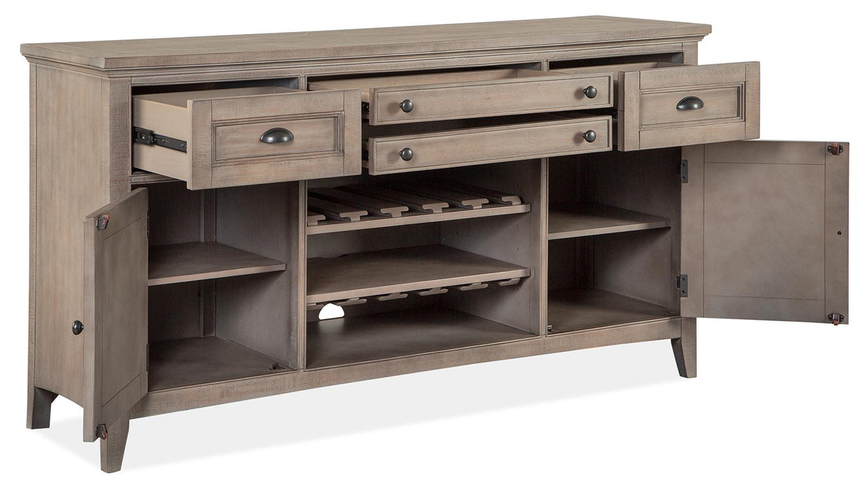 Magnussen Furniture Paxton Place Buffet in Dovetail Grey