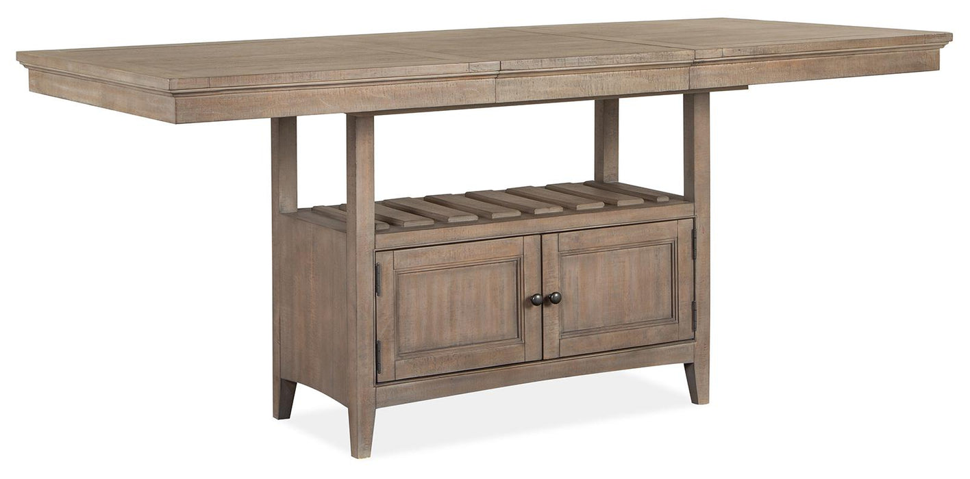 Magnussen Furniture Paxton Place Counter Table in Dovetail Grey