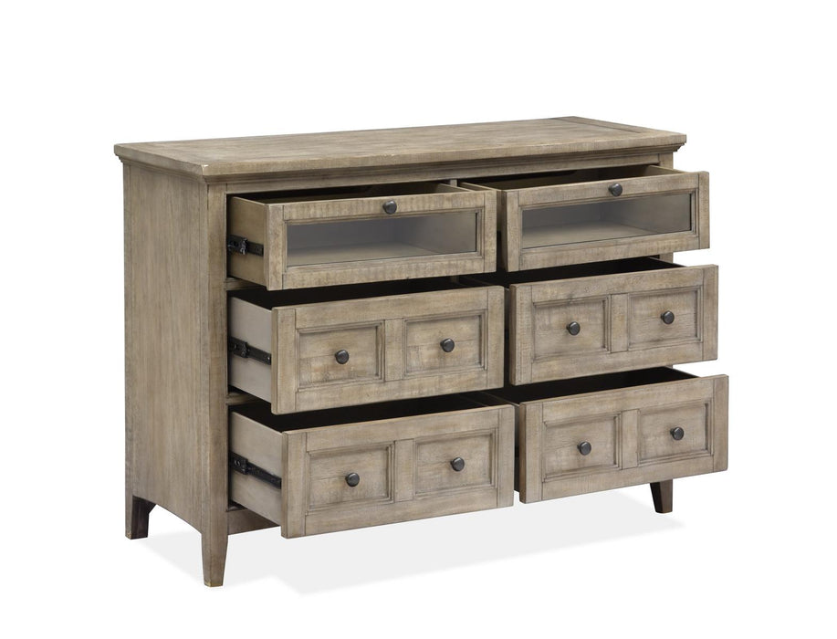 Magnussen Furniture Paxton Place Media Chest in Dovetail Grey