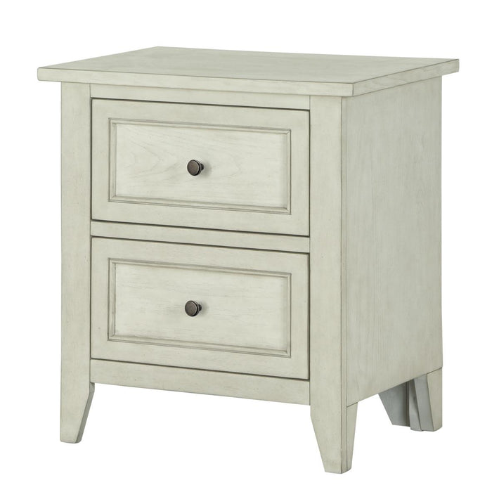 Magnussen Furniture Raelynn Nightstand in Weathered White