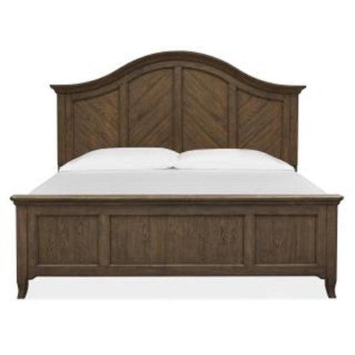 Magnussen Furniture Roxbury Manor California King Panel Bed in Homestead Brown image