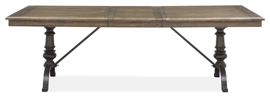 Magnussen Furniture Roxbury Manor Rectangular Dining Table Homestead Brown