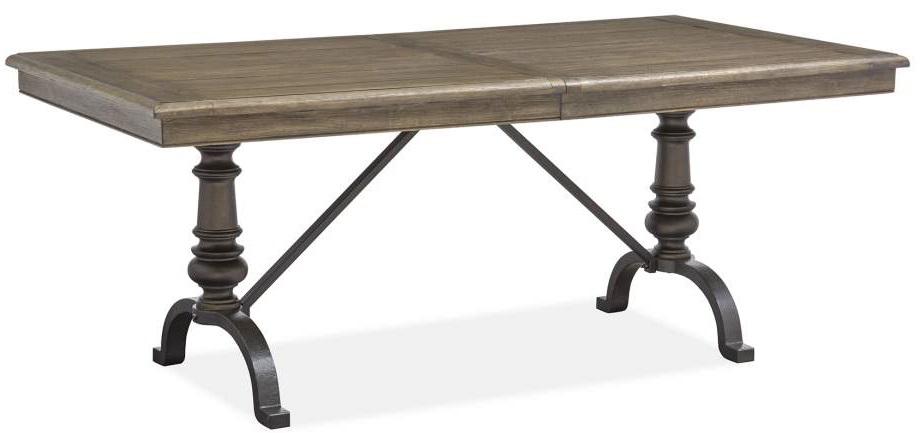 Magnussen Furniture Roxbury Manor Rectangular Dining Table Homestead Brown