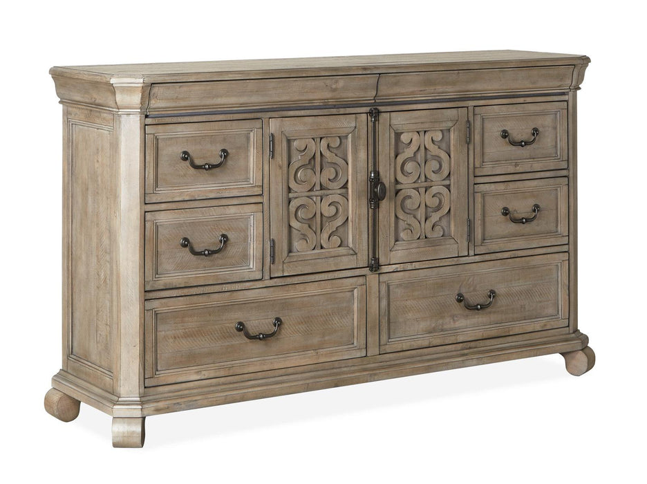 Magnussen Furniture Tinley Park Dresser in Dove Tail Grey