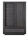 Magnussen Furniture Wentworth Village Sliding Door Chest in Sandblasted Oxford Black image