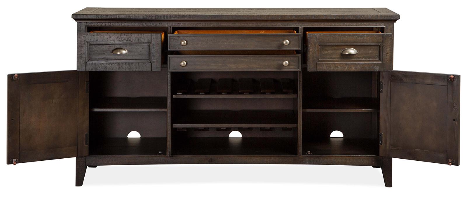 Magnussen Furniture Westley Falls Buffet in Graphite