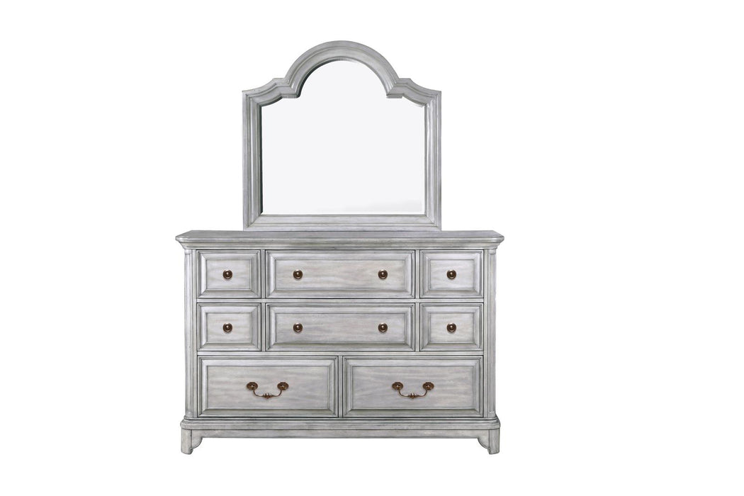 Magnussen Furniture Windsor Lane Dresser in Weathered White