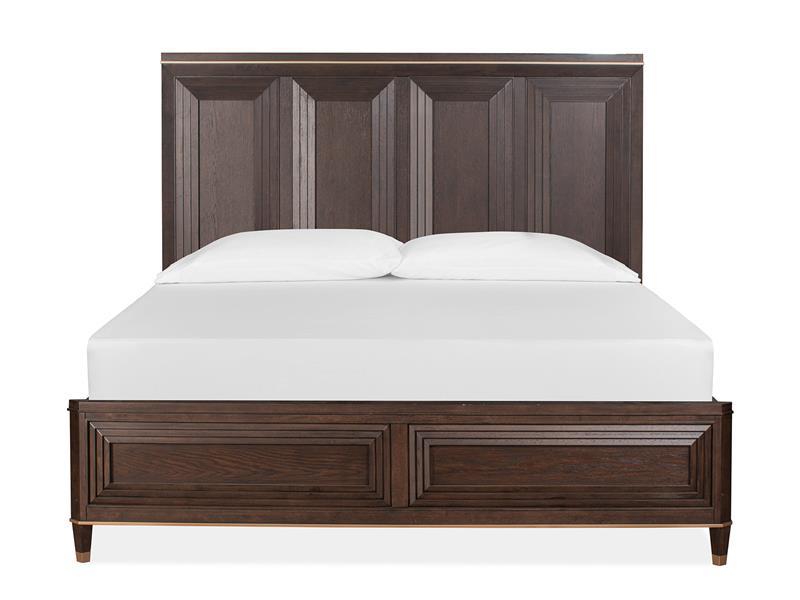 Magnussen Furniture Zephyr California King Panel Bed in Sable