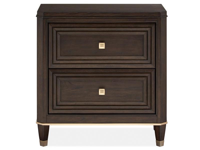 Magnussen Furniture Zephyr Drawer Nightstand in Sable