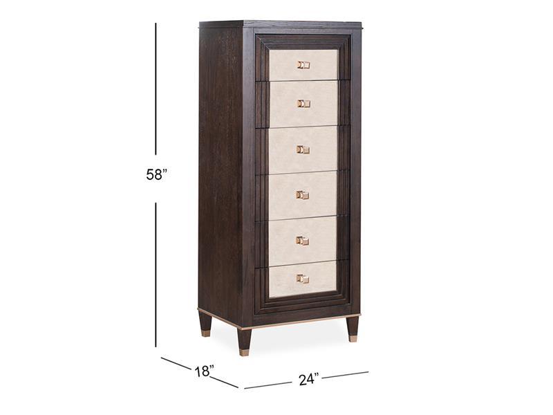 Magnussen Furniture Zephyr Lingerie Chest in Sable