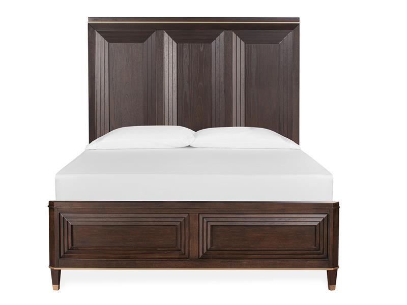 Magnussen Furniture Zephyr Queen Panel Bed in Sable