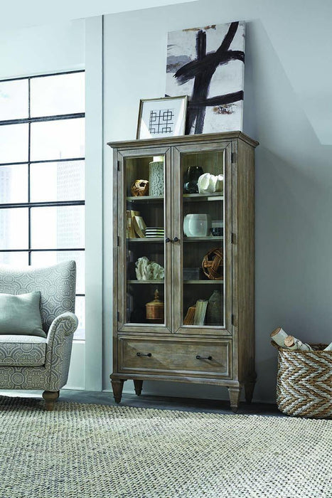 Magnussen Lancaster Door Bookcase in Dove Tail Grey