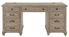 Magnussen Lancaster Executive Desk in Dove Tail Grey image