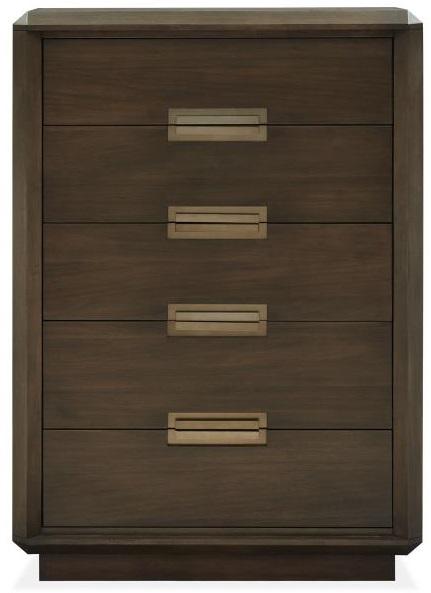 Magnussen Furniture Nouvel 5 Drawer Chest in Russet image