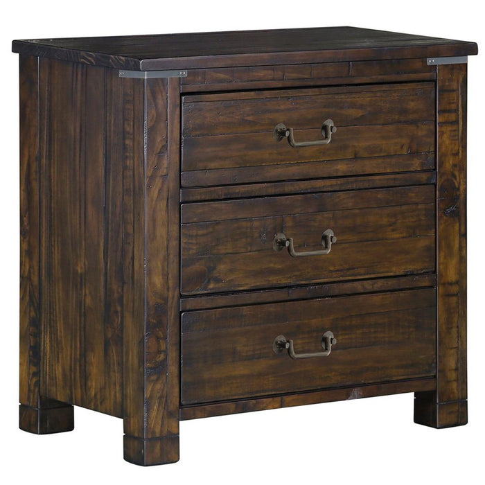 Magnussen Pine Hill Drawer Nightstand in Rustic Pine