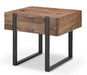 Magnussen Prescott Rectangular End Table in Rustic Honey image