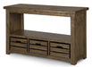 Magnussen Stratton Rectangular Sofa Table in Warm Nutmeg image