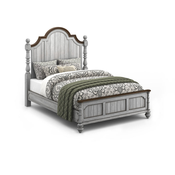 Plymouth W1047-90Q Queen Poster Bed